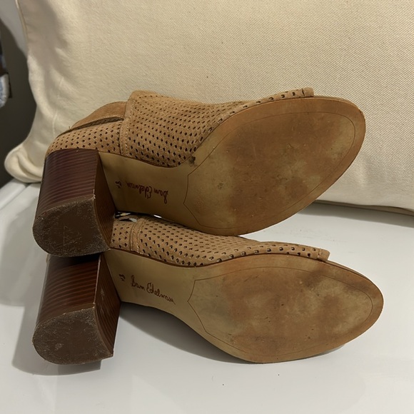 Sam Edelman wedge bootie with buckle size 8.5 GUC - Picture 6 of 7